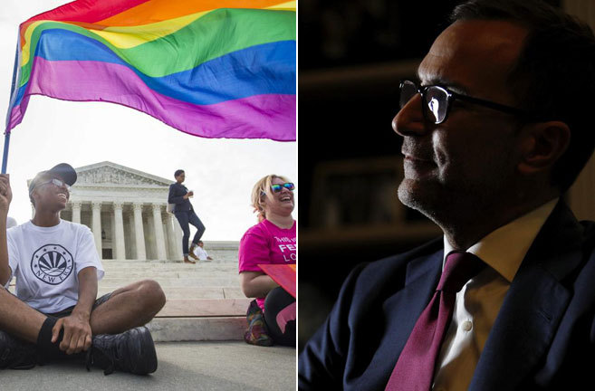 Ciudadanos estadounidenses reivindican los derechos de los gays