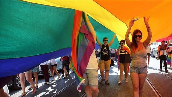 Imagen del Día del Orgullo Gay en Lisboa