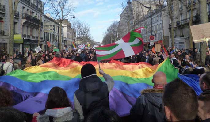 Les Bascos LGTB taldeak 16etan abiatuko du aldarrikapen martxa Biarritzen