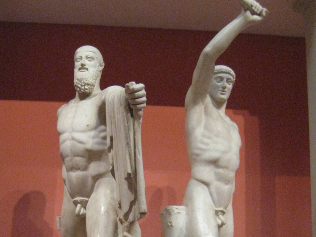 The Athenian Heroes Harmodius And Aristogeiton