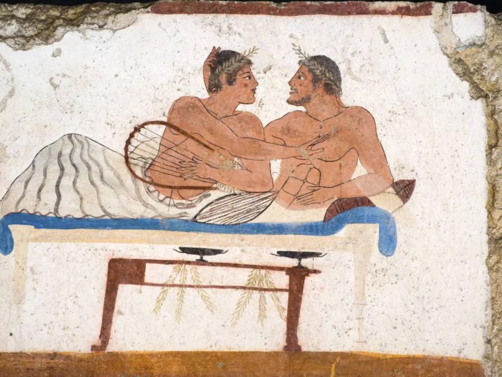 The Philosophers Socrates And Plato Ancient Greek Fresco