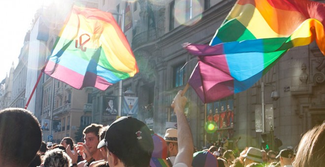 Imagen de la marcha del Orgullo Gay del año pasado en Madrid.