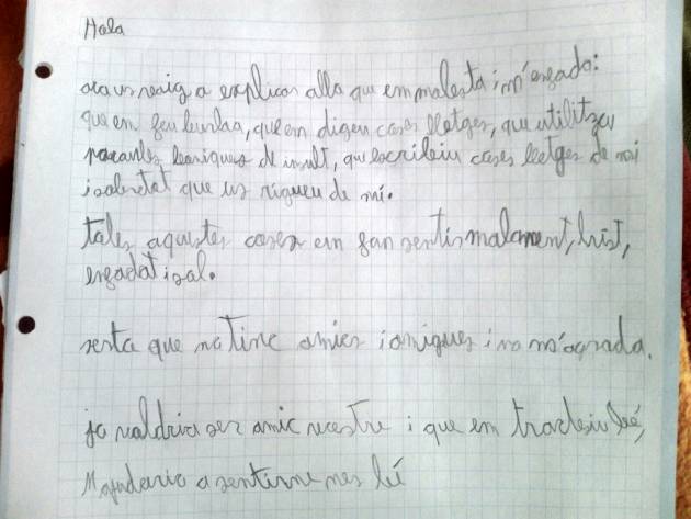 la-carta-de-un-nino-catalan-de-ocho-anos-a-quienes-le-acosan-por-pintarse-de-princesa