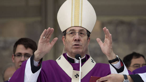 El arzobispo de Pamplona Francisco Pérez