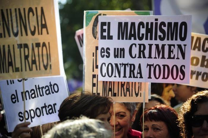 Marcha contra las violencias machistas en Madrid (AFP)