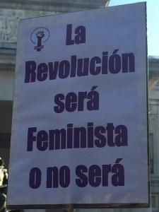 la revolucion será feminista o no será