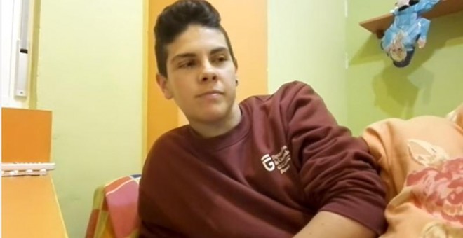 Daniel Peinado, la víctima de la agresión, en uno de sus vídeos en su canal de YouTube