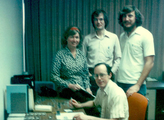Lynn Conway con sus compañeros de Xerox PARC en los 70