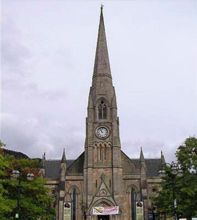 Una iglesia en Escocia
