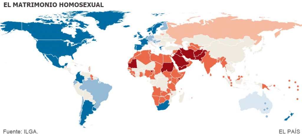 matrimonio homosexual en el mundo