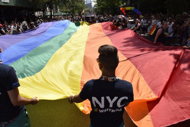 Marcha del orgullo gay en Nueva York